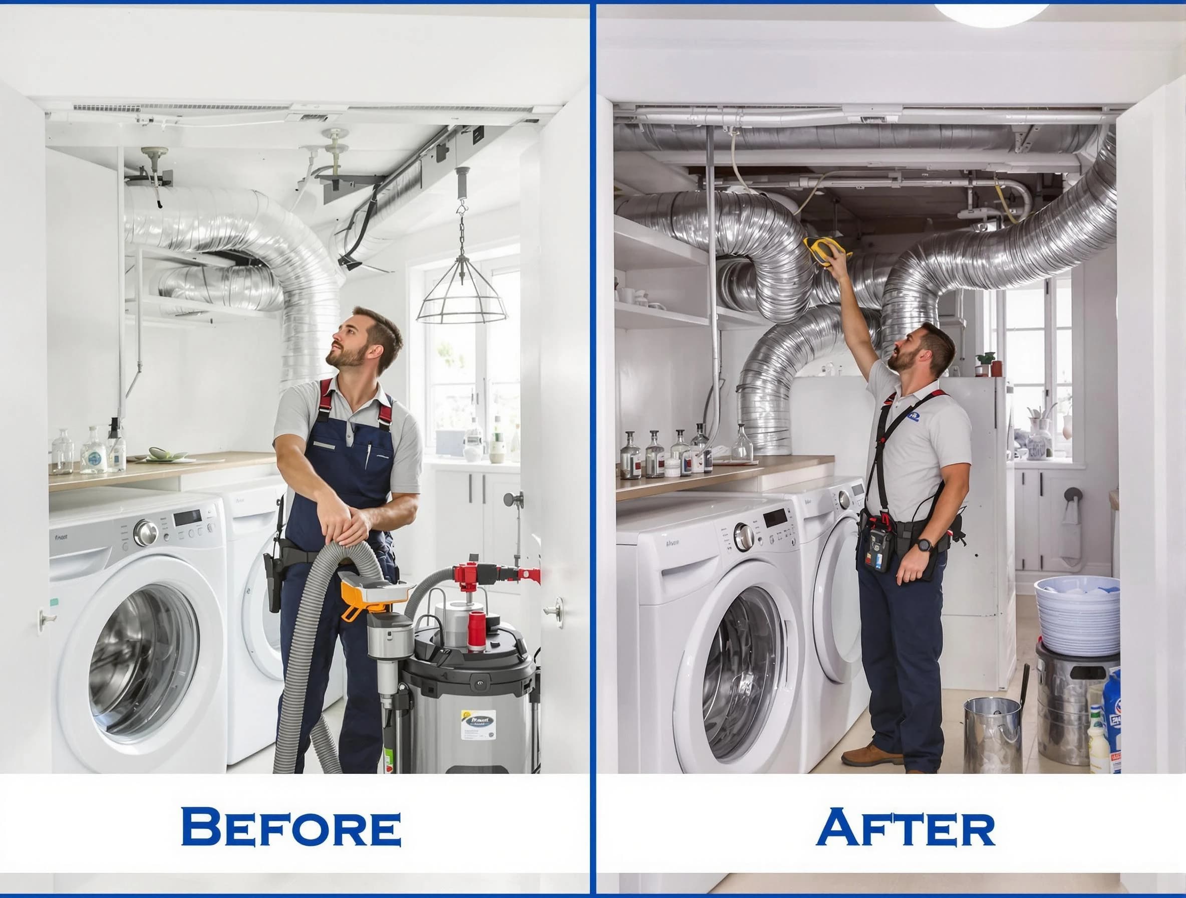 Expert gas dryer vent cleaning by Trussville Dryer Vent Cleaning in Trussville