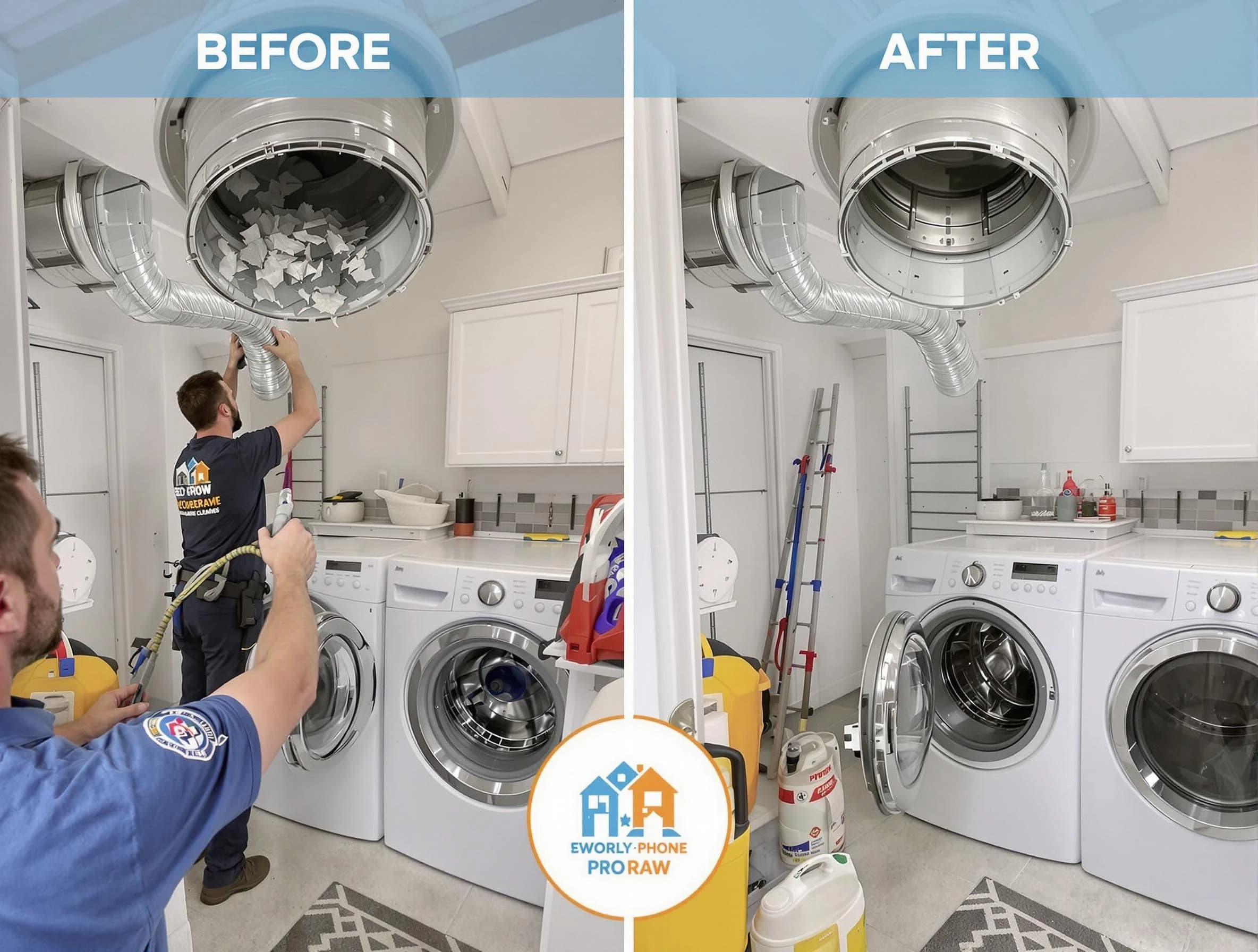 Residential dryer vent cleaning by Trussville Dryer Vent Cleaning in Trussville