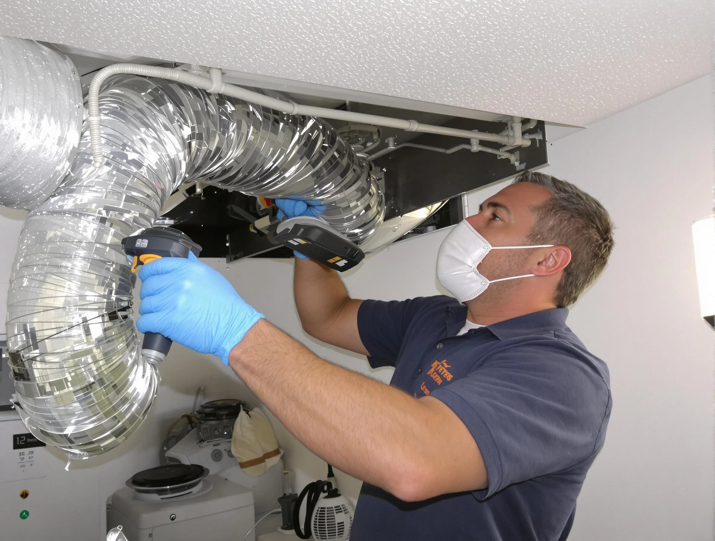 Trussville Dryer Vent Cleaning professional performing thorough residential dryer vent cleaning in Trussville