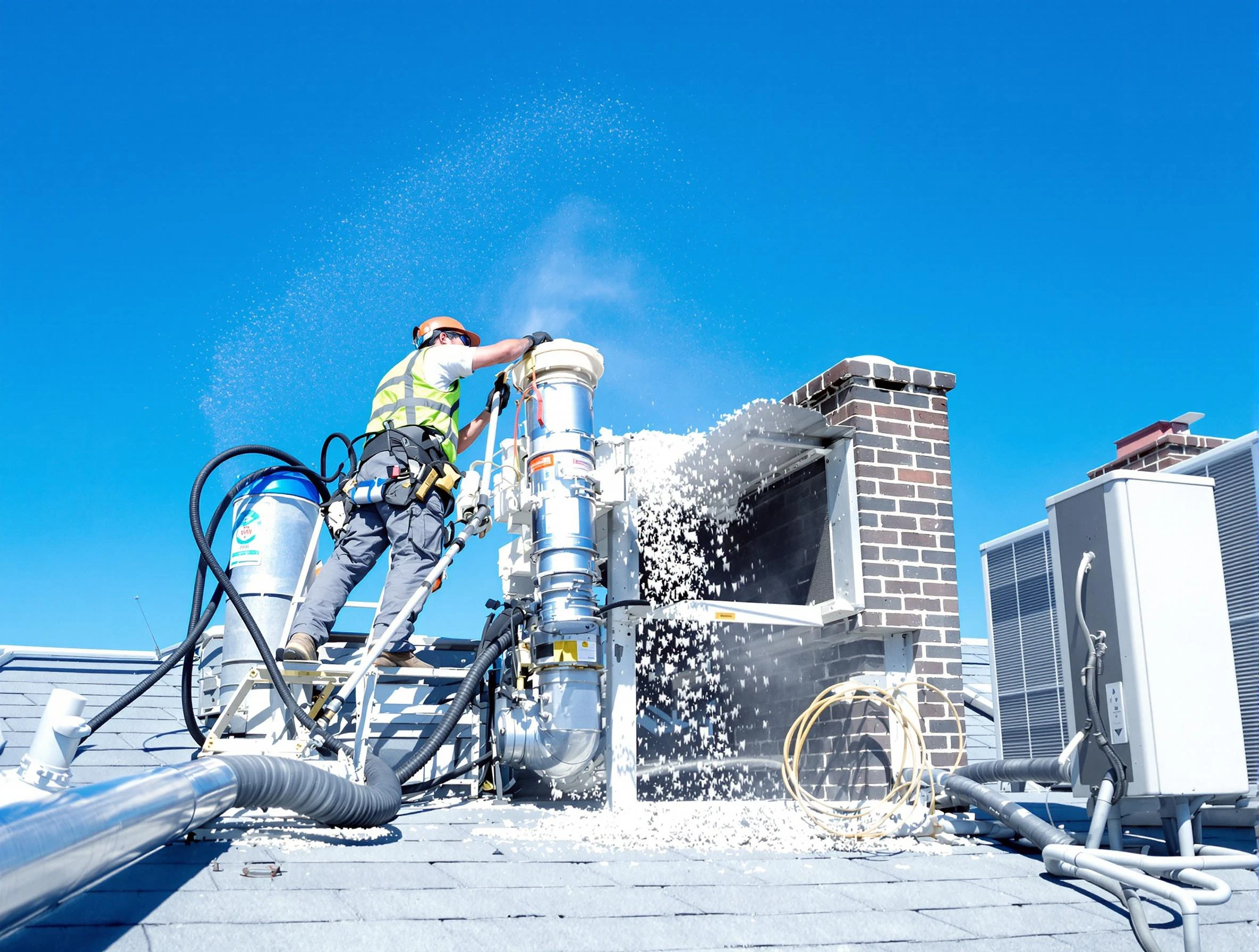 Expert roof dryer vent cleaning by Trussville Dryer Vent Cleaning in Trussville