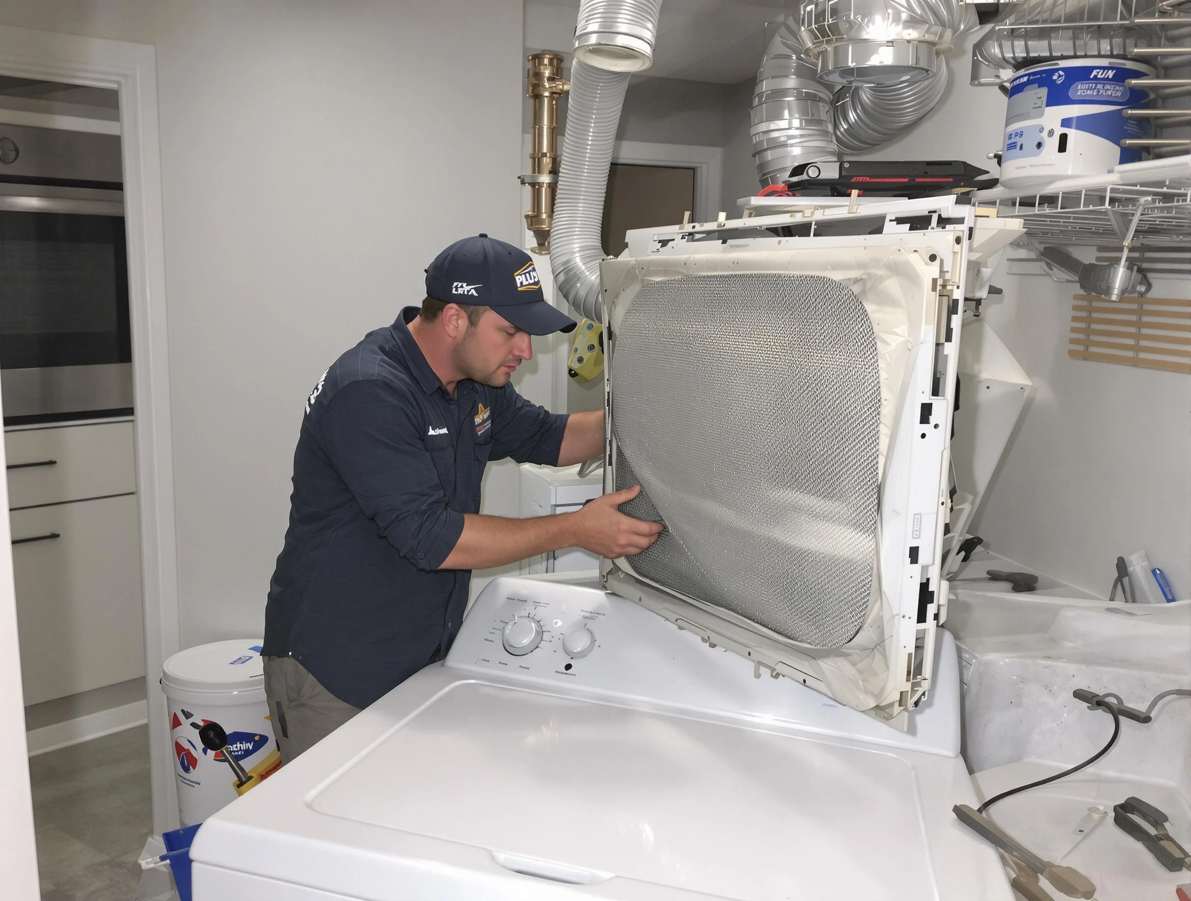 Expert vent cover replacement by Trussville Dryer Vent Cleaning in Trussville